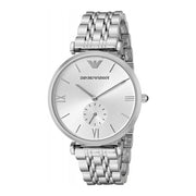 Armani Silver Steel Watch - ACCEXO