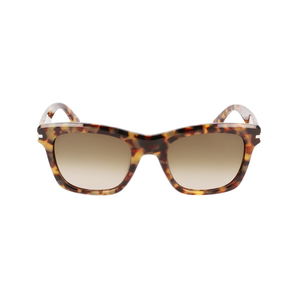 Lanvin Brown Acetate Sunglasses - ACCEXO