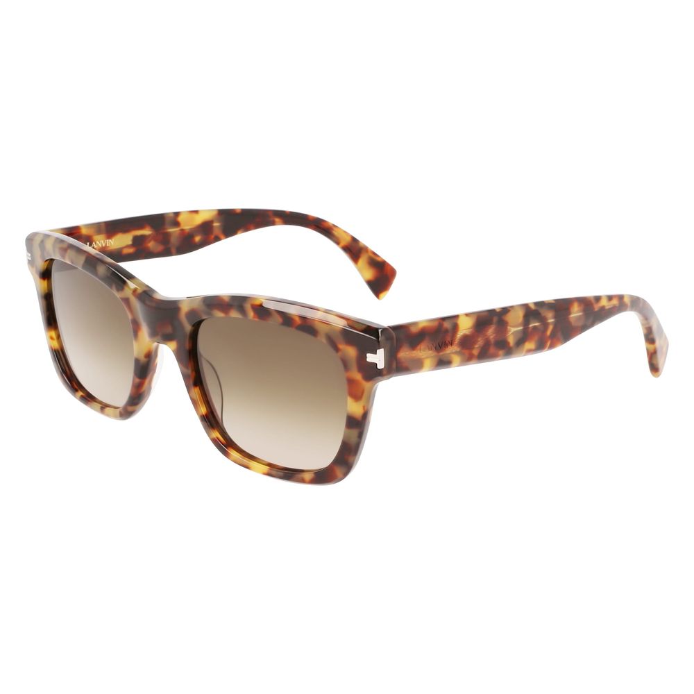 Lanvin Brown Acetate Sunglasses - ACCEXO