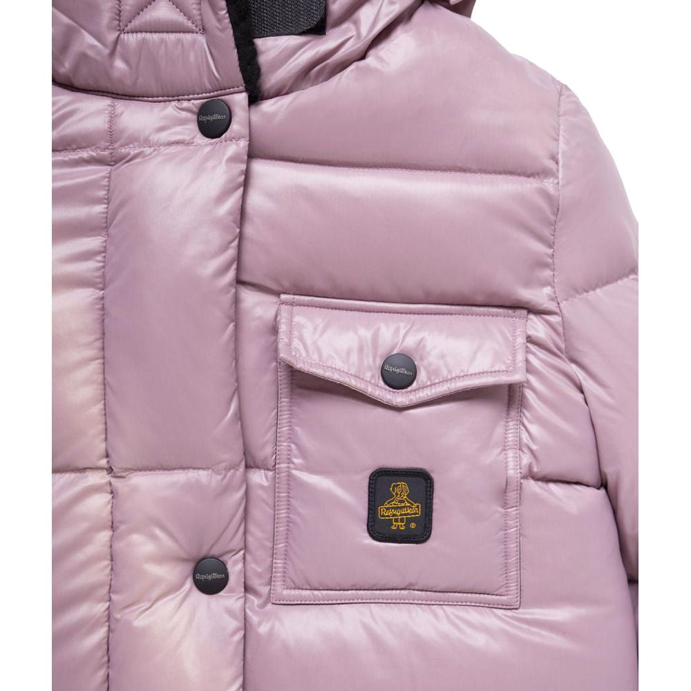 Refrigiwear Pink Nylon Jackets & Coat - ACCEXO