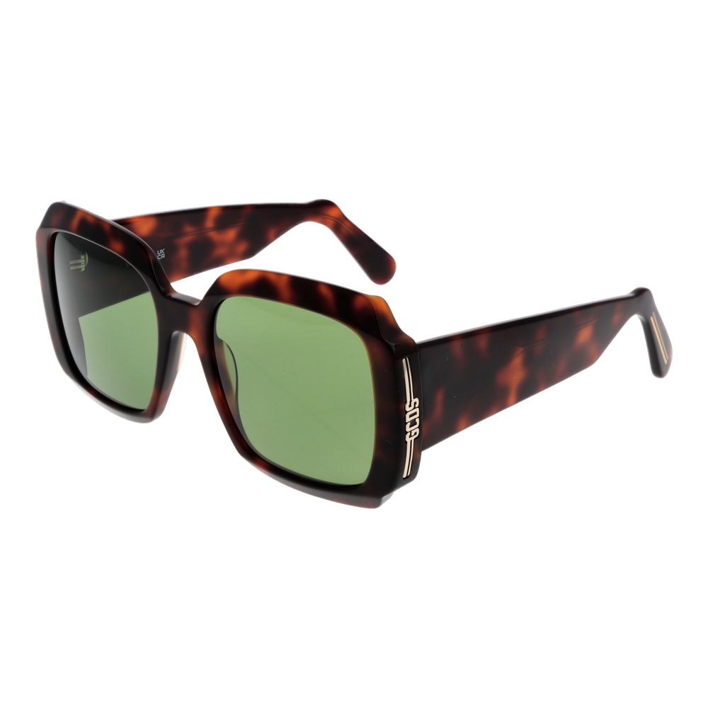 GCDS Brown Unisex Sunglasses - ACCEXO