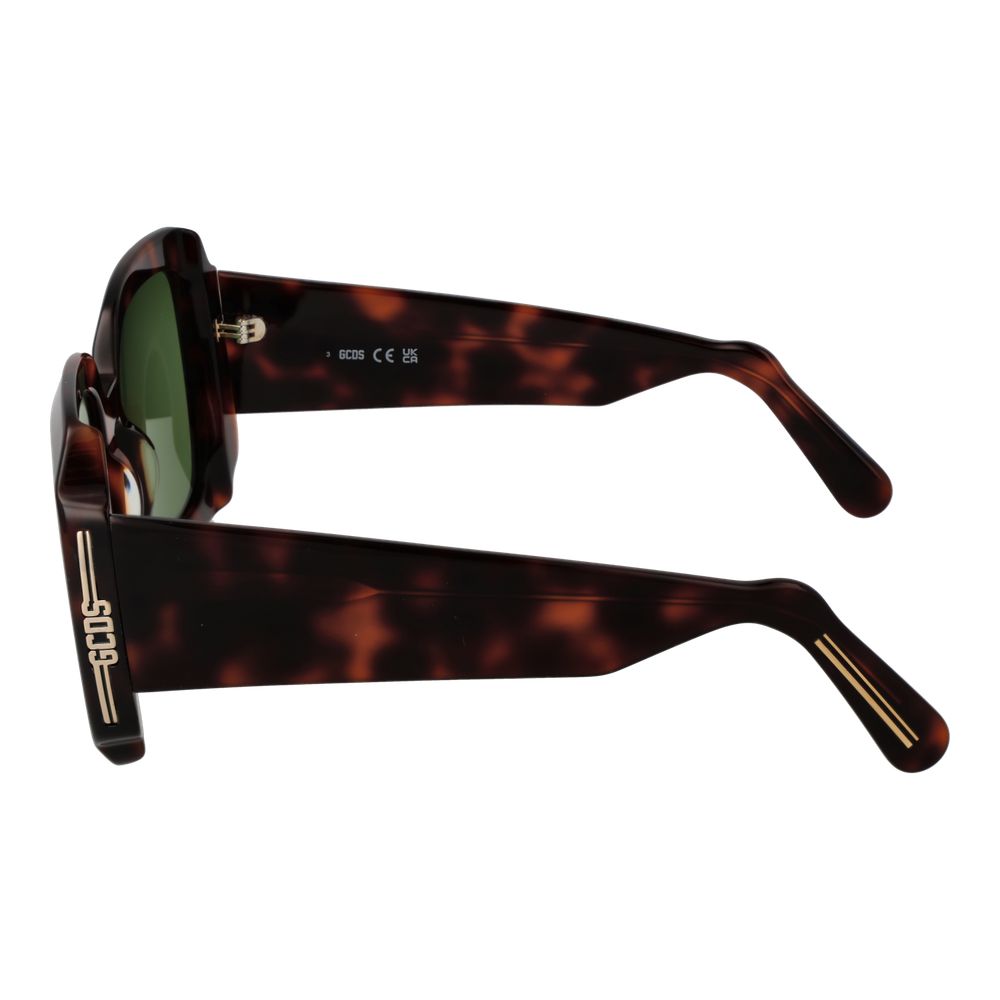 GCDS Brown Unisex Sunglasses - ACCEXO