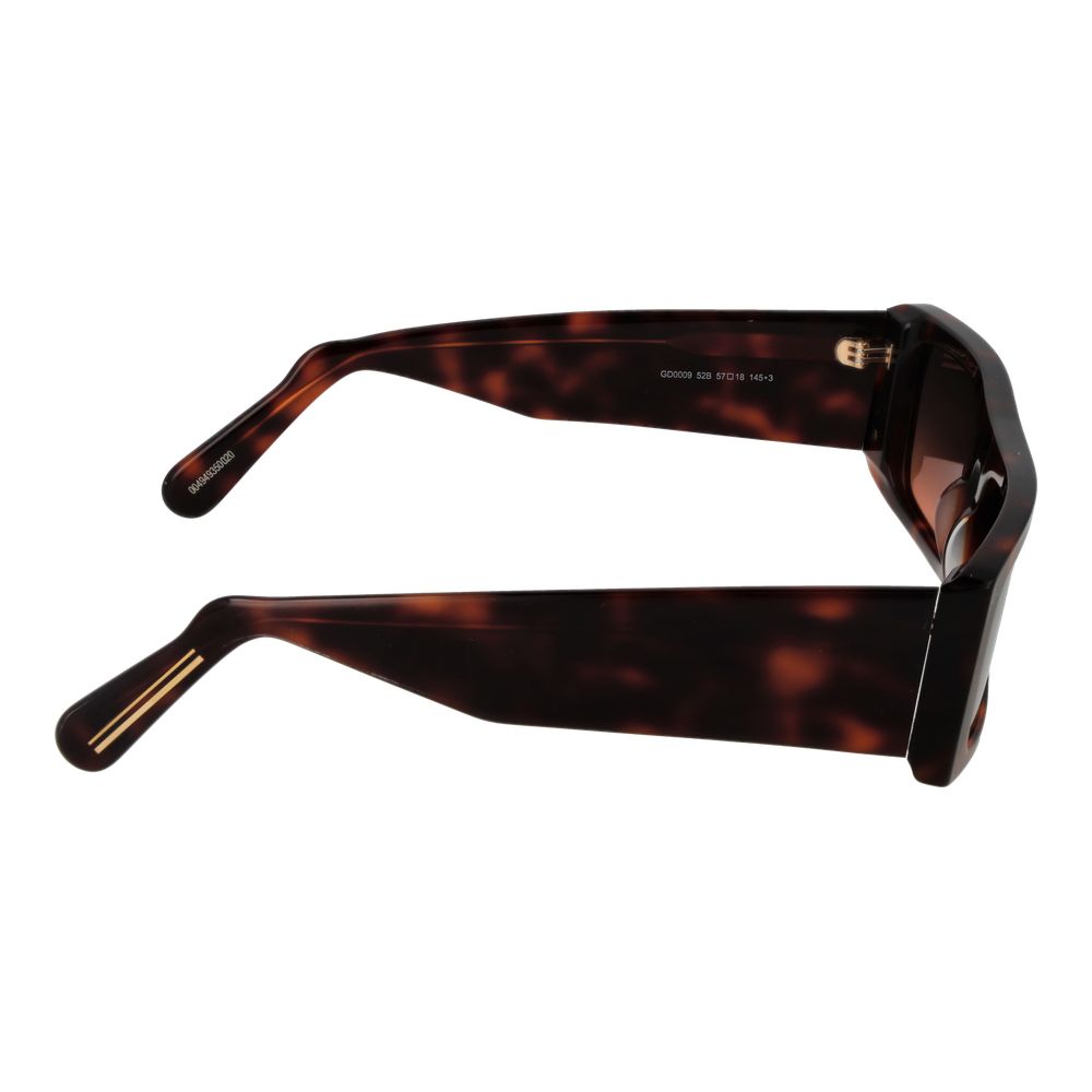 GCDS Brown Unisex Sunglasses - ACCEXO