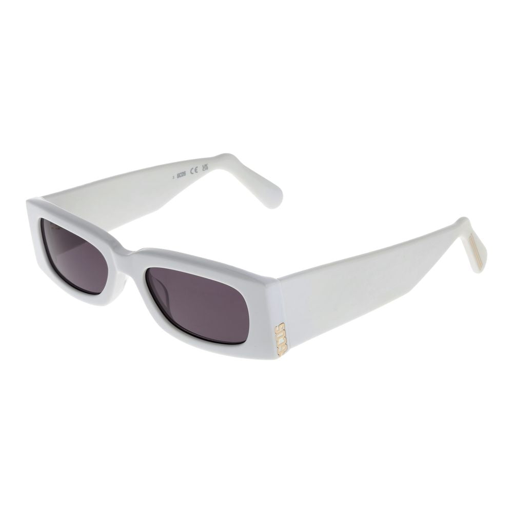 GCDS White Unisex Sunglasses - ACCEXO
