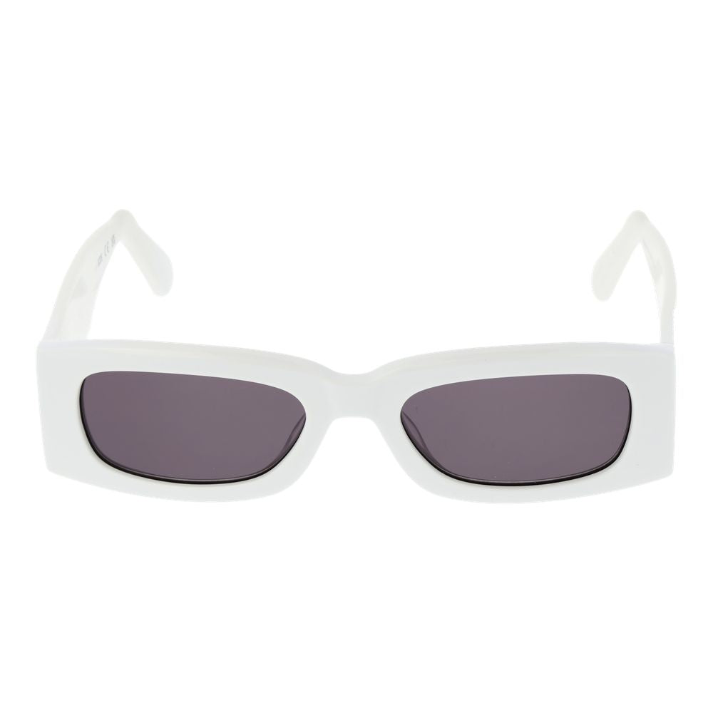 GCDS White Unisex Sunglasses - ACCEXO