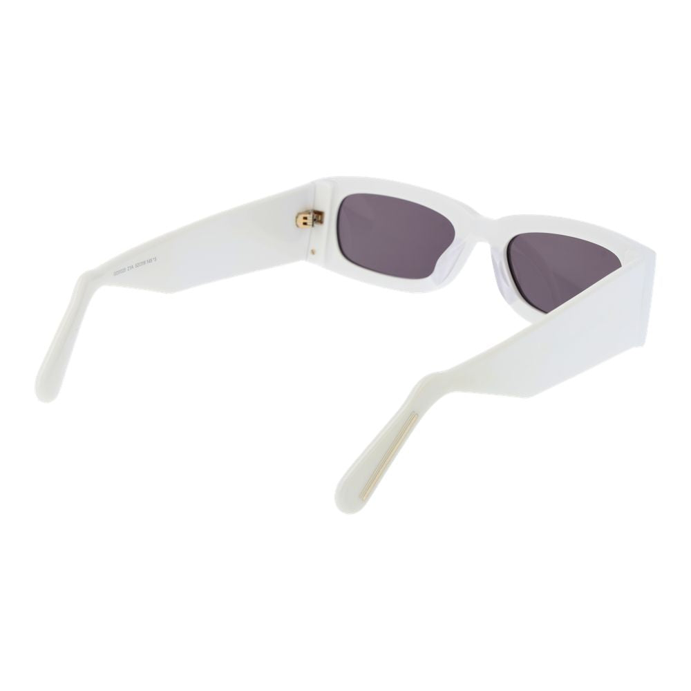 GCDS White Unisex Sunglasses - ACCEXO