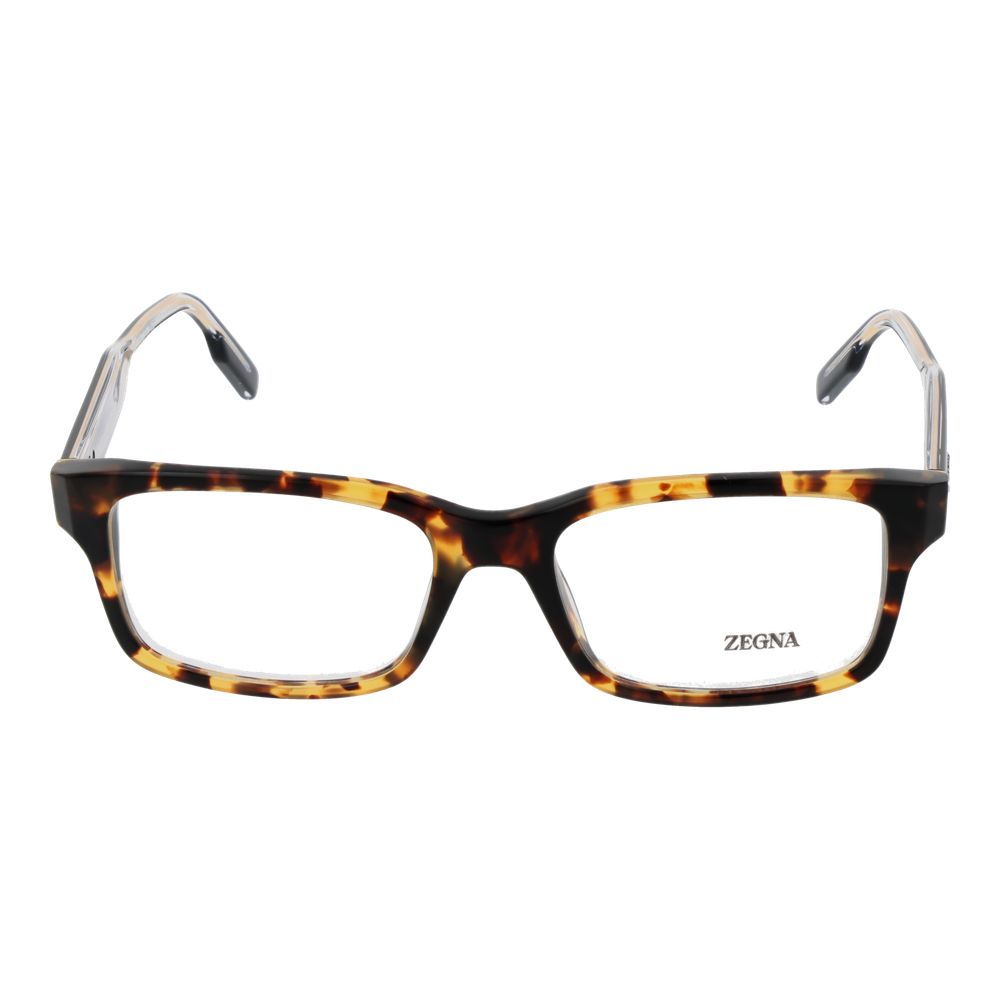 Ermenegildo Zegna Brown Men Optical Frames - ACCEXO