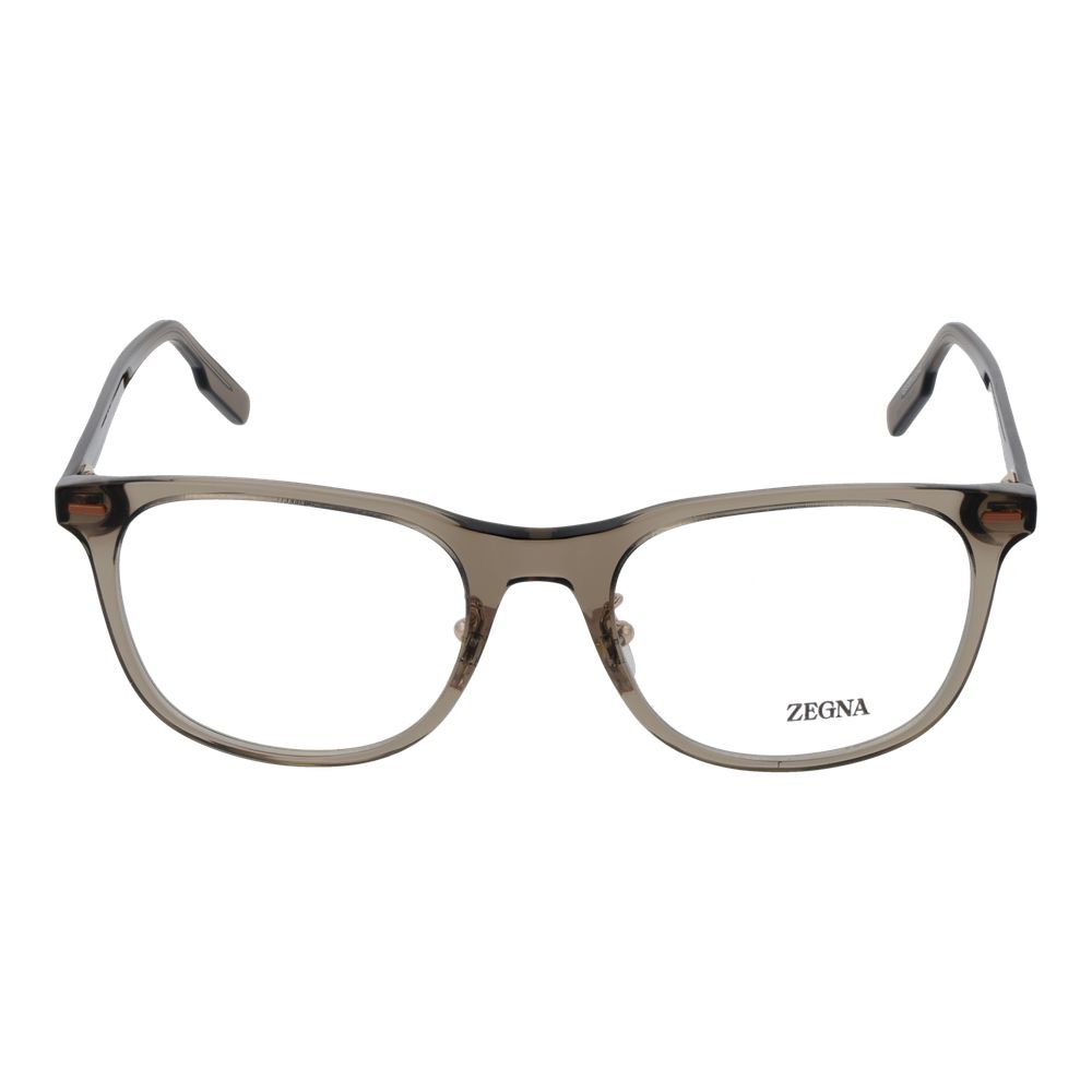 Ermenegildo Zegna Brown Men Optical Frames - ACCEXO