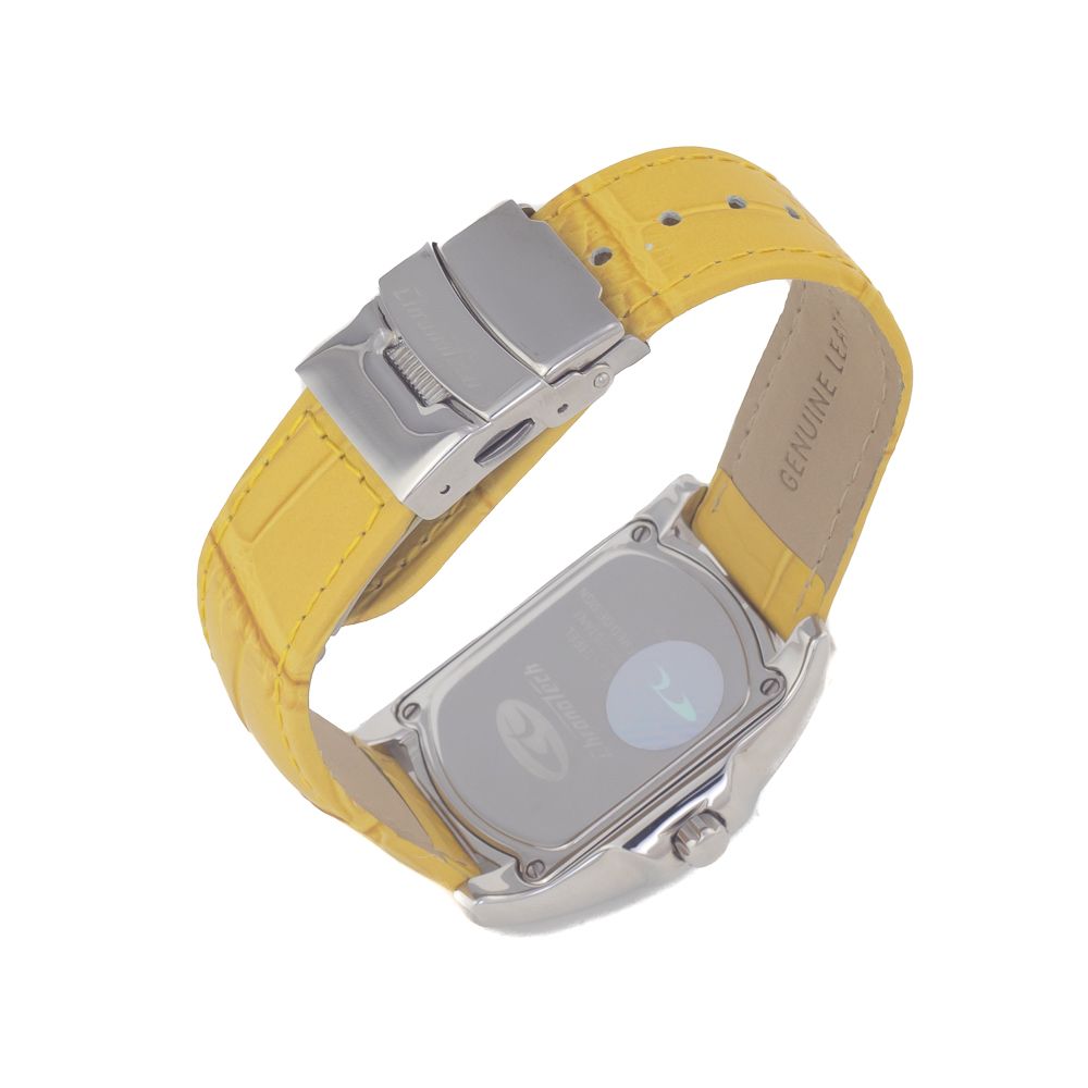 Chronotech Yellow Leather Watch - ACCEXO