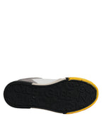 Dolce & Gabbana Multicolor Leather DNA Low Top Sneakers Shoes - ACCEXO