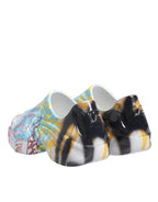 Dolce & Gabbana Multicolor Graffiti Daymaster Sneakers Shoes - ACCEXO