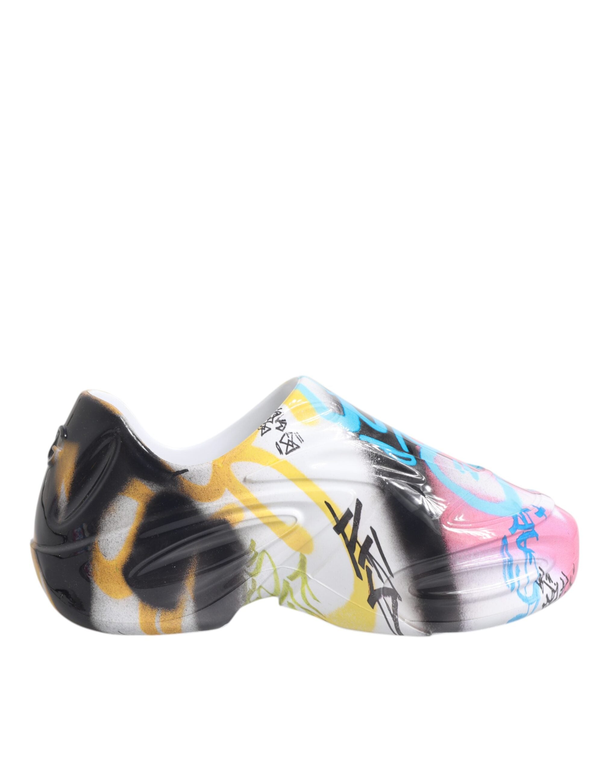 Dolce & Gabbana Multicolor Graffiti Daymaster Sneakers Shoes - ACCEXO Main image