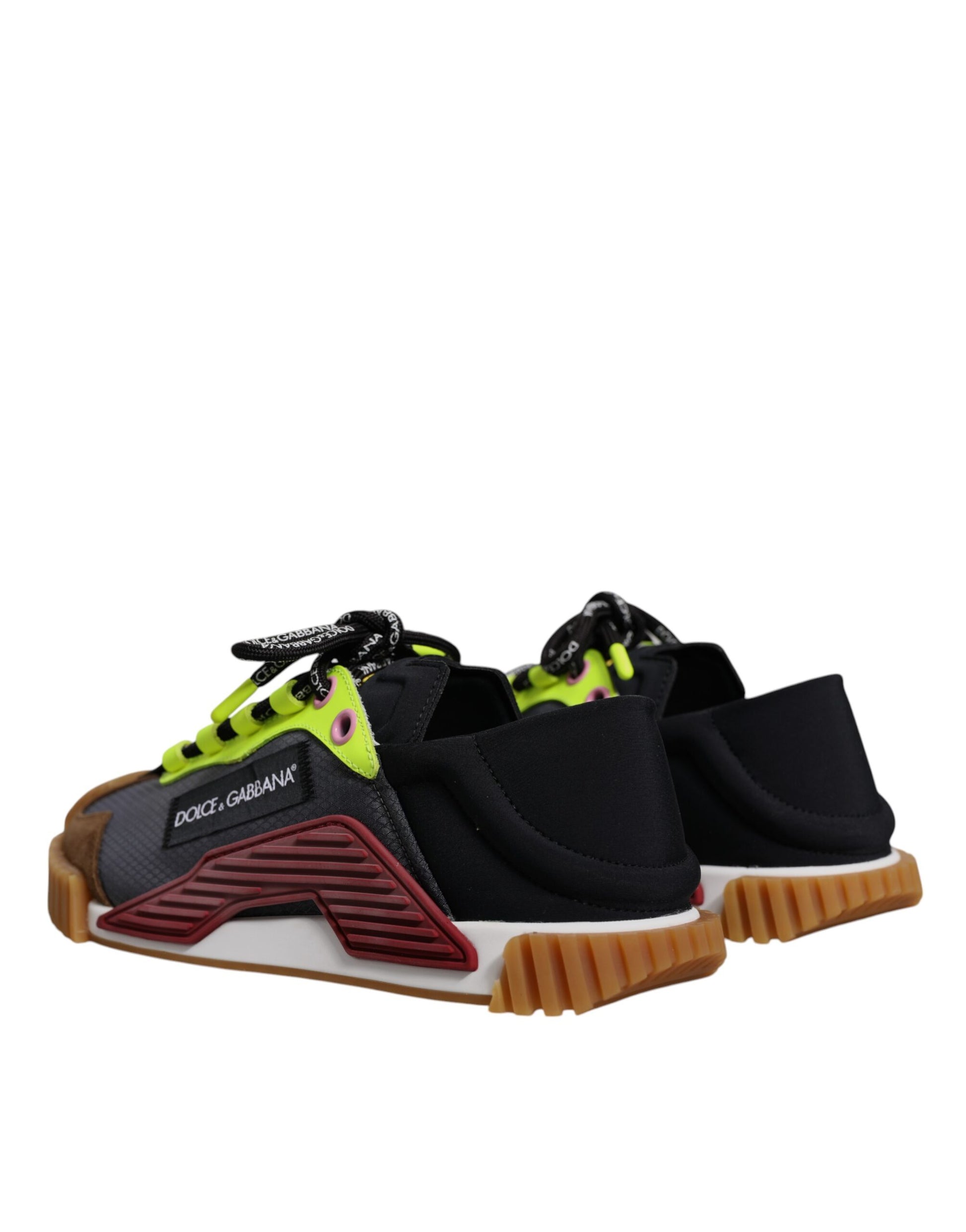 Dolce & Gabbana Multicolor Nylon Low Top NS1 Sneakers Shoes - ACCEXO