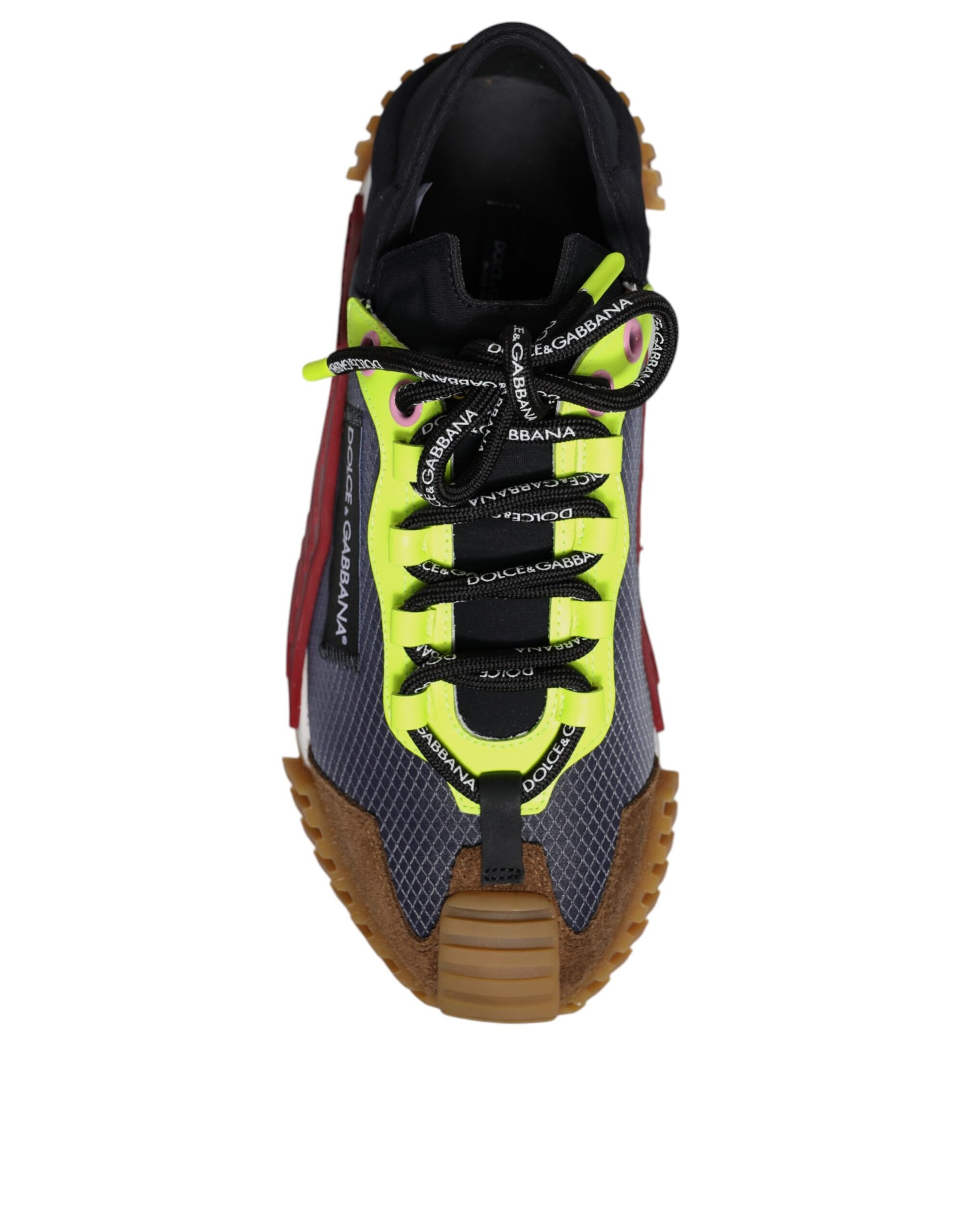 Dolce & Gabbana Multicolor Nylon Low Top NS1 Sneakers Shoes - ACCEXO