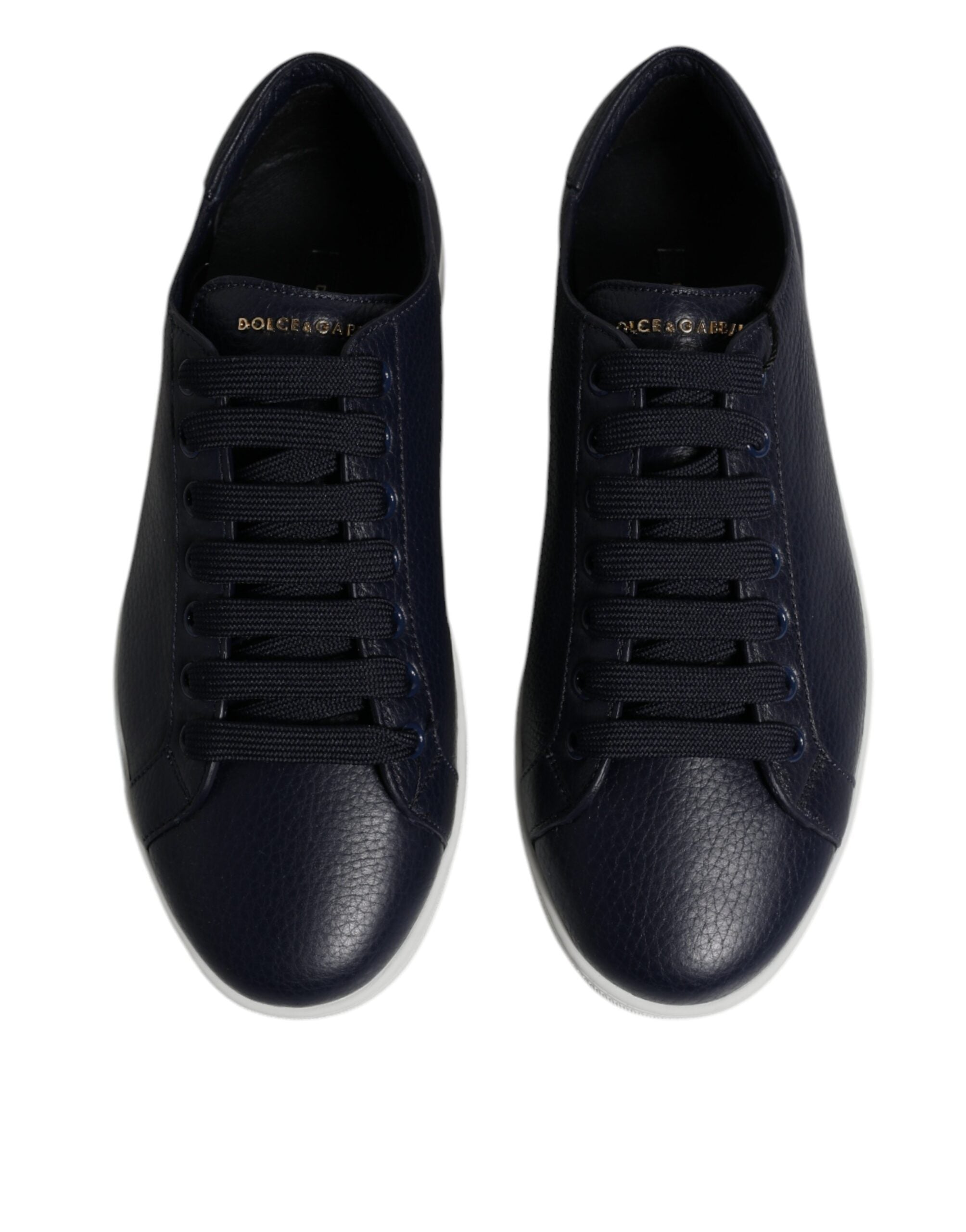 Dolce & Gabbana Black Low Top Men Saint Tropez Sneakers Shoes - ACCEXO