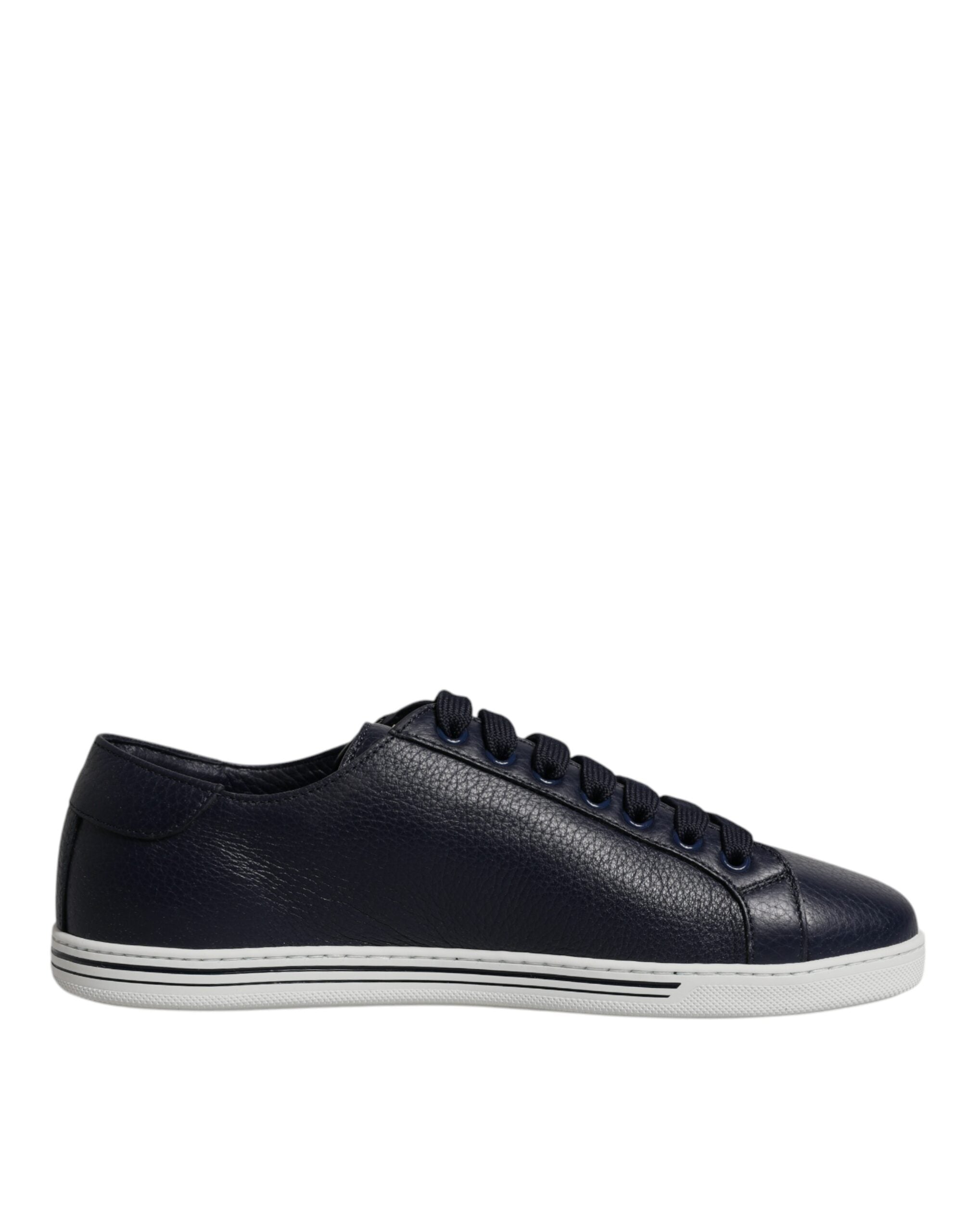 Dolce & Gabbana Black Low Top Men Saint Tropez Sneakers Shoes - ACCEXO