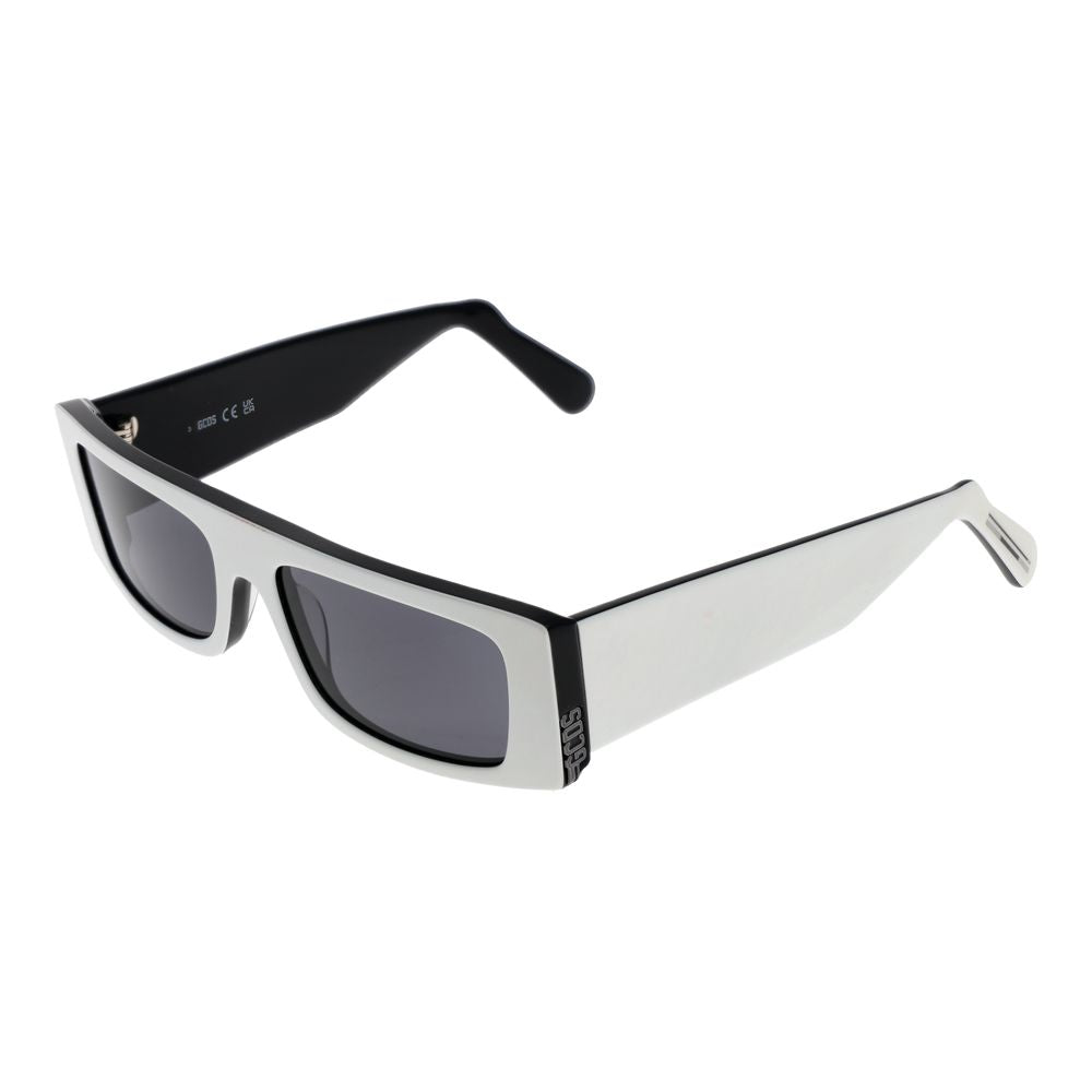 GCDS White Unisex Sunglasses - ACCEXO