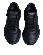 Dolce & Gabbana Navy Blue Daymaster Low Top Men Sneakers Shoes - ACCEXO