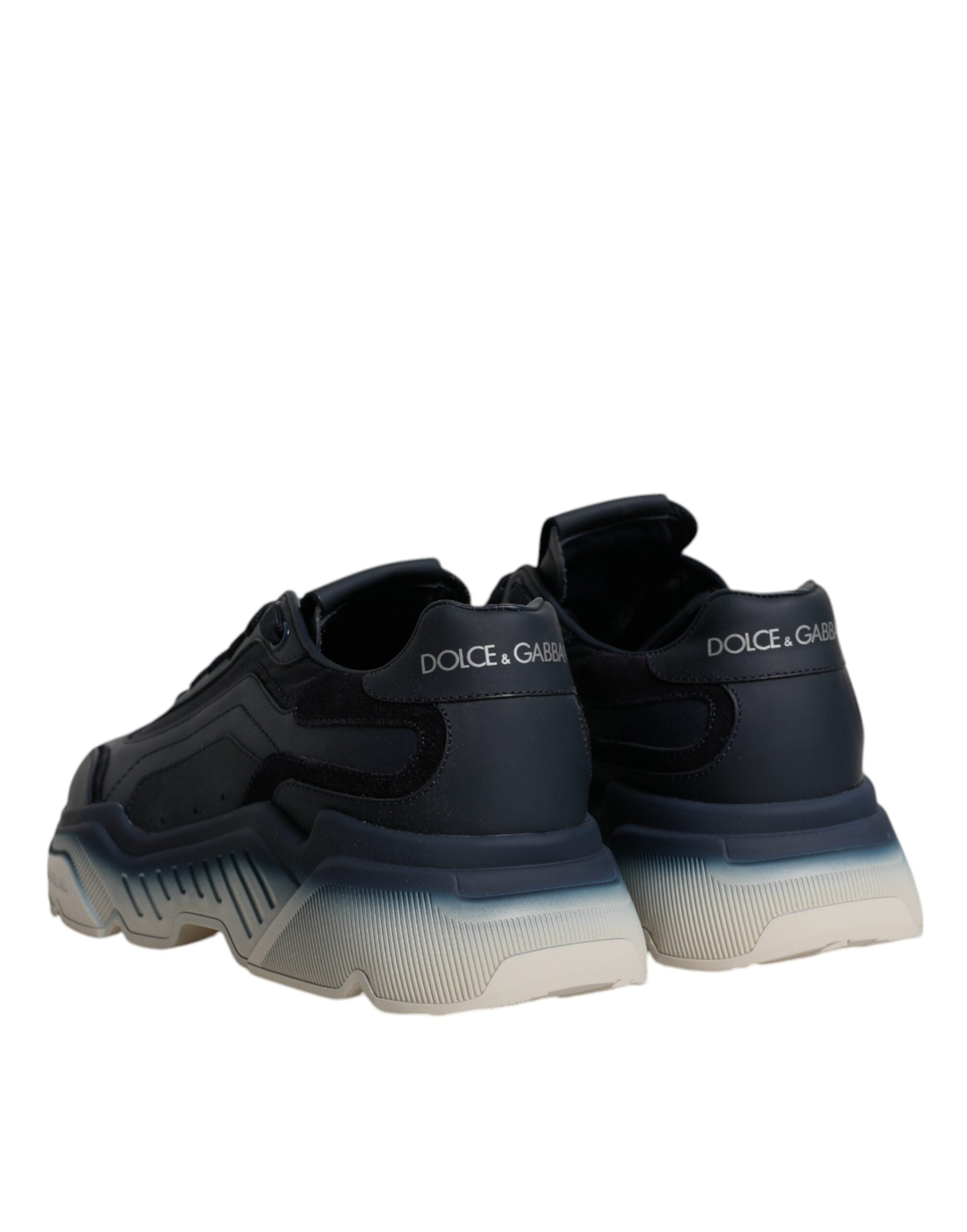 Dolce & Gabbana Navy Blue Daymaster Low Top Men Sneakers Shoes - ACCEXO