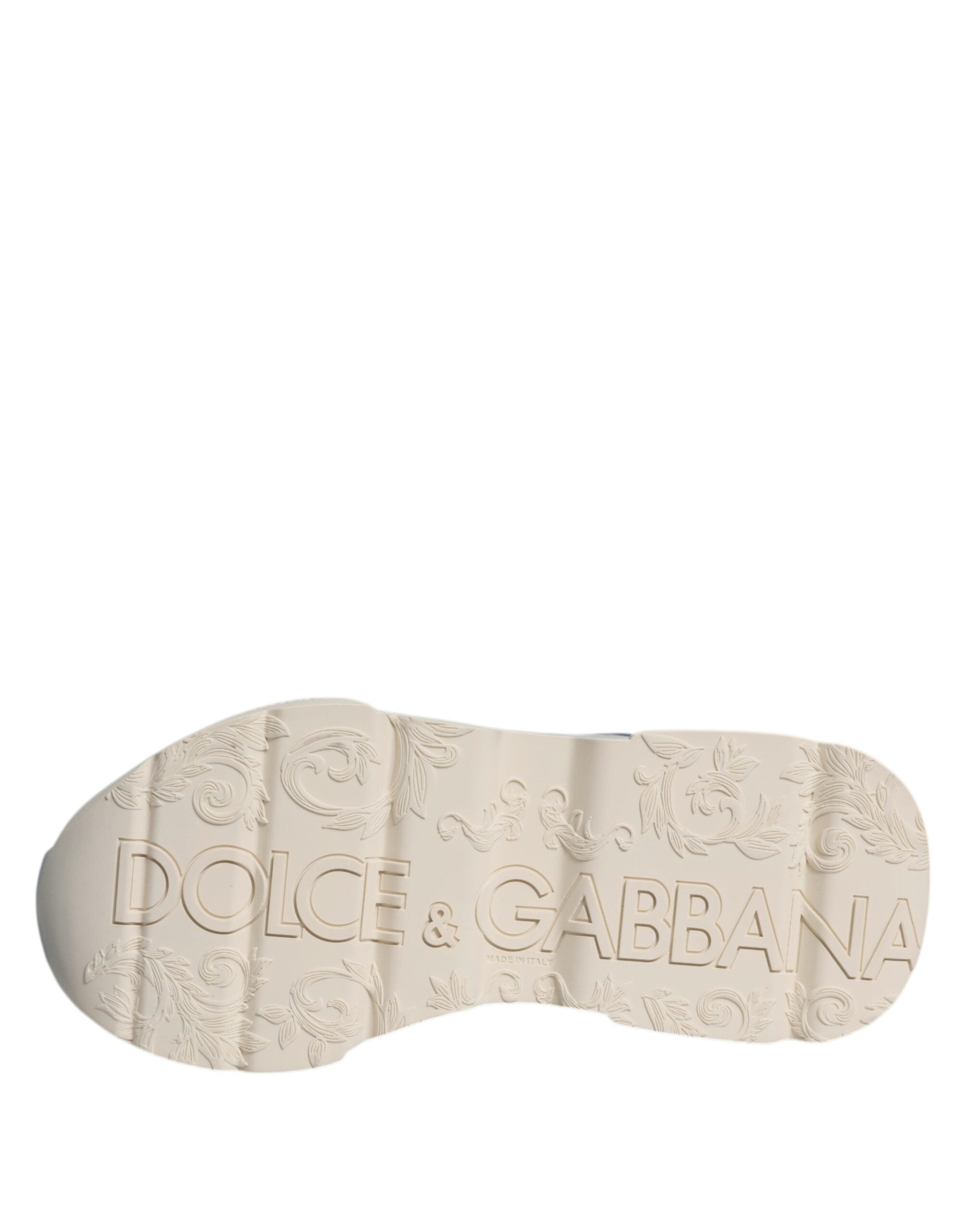 Dolce & Gabbana Navy Blue Daymaster Low Top Men Sneakers Shoes - ACCEXO