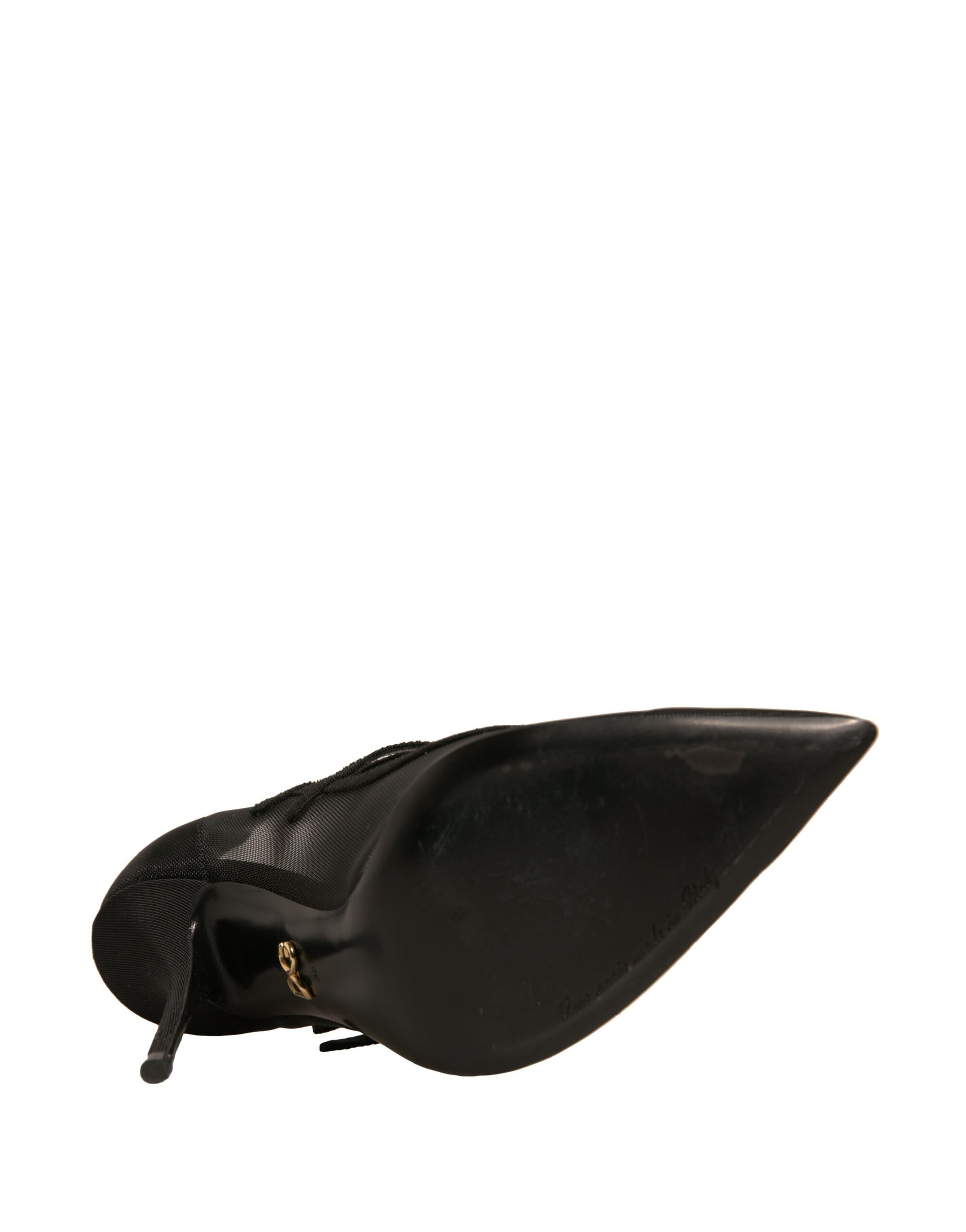 Dolce & Gabbana Black Mesh Mary Jane High Heels Pumps Shoes - ACCEXO