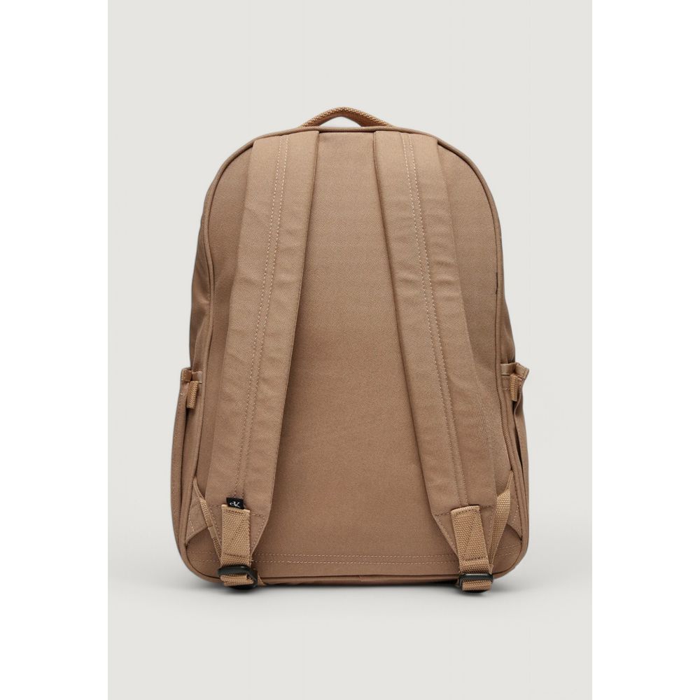 Calvin Klein Beige Recycled Polyester Backpack - ACCEXO
