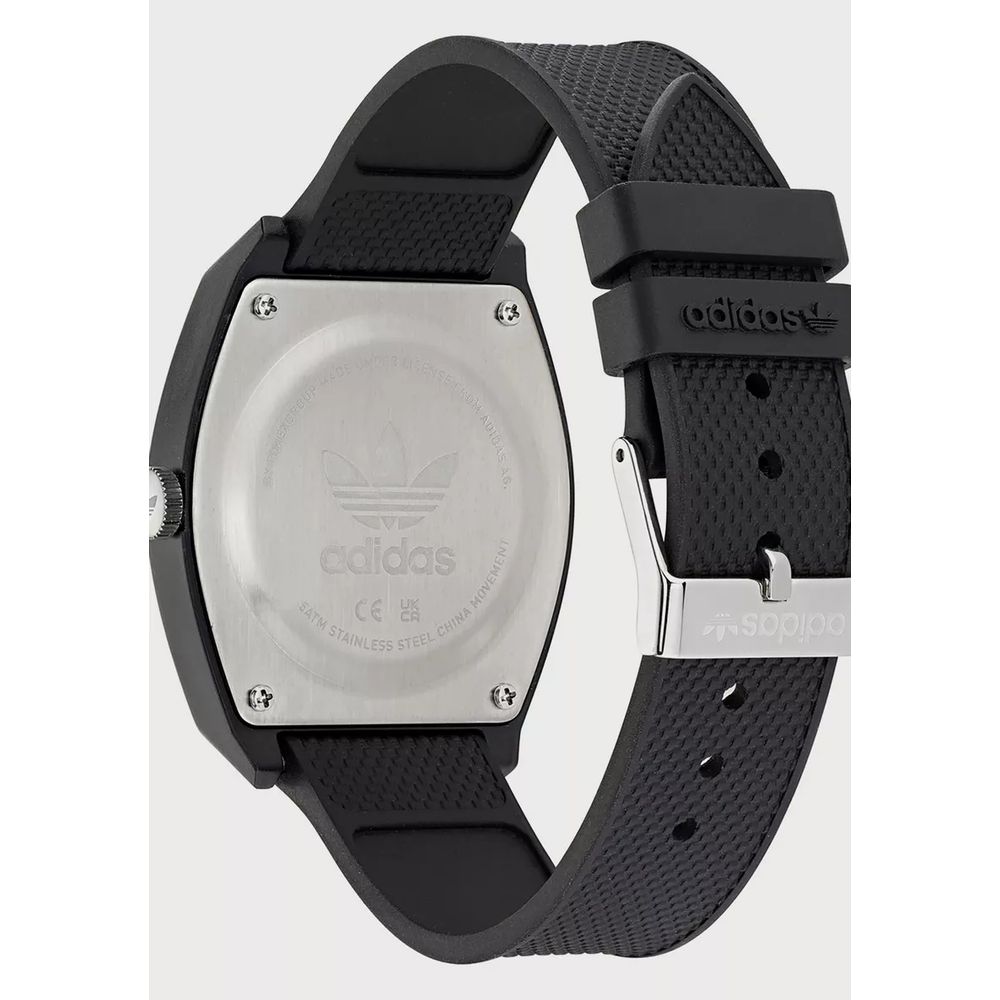 Adidas Black Silicone Watch - ACCEXO