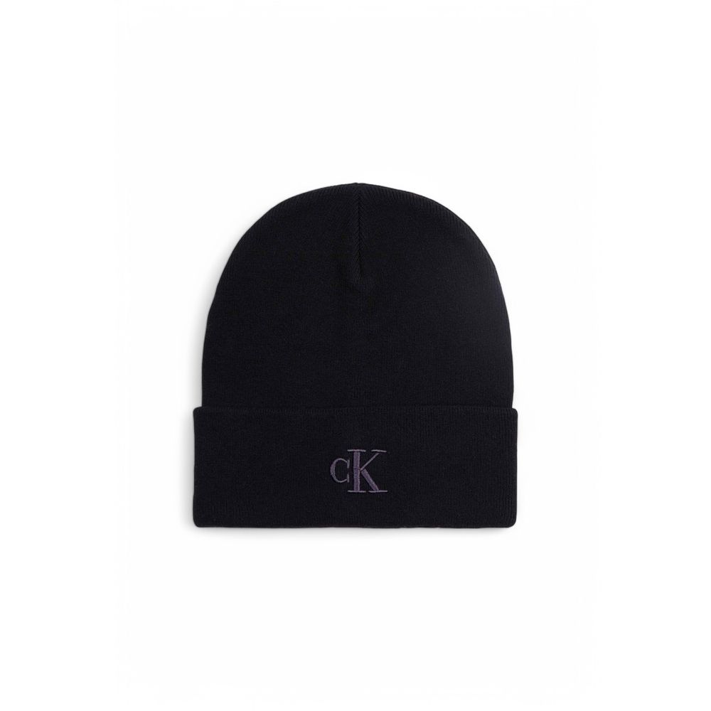 Calvin Klein Jeans Black Wool Hats & Cap - ACCEXO