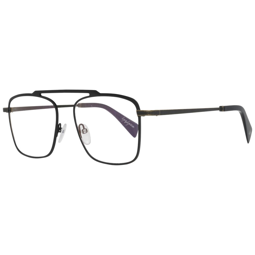 Yohji Yamamoto Black Men Optical Frames - ACCEXO