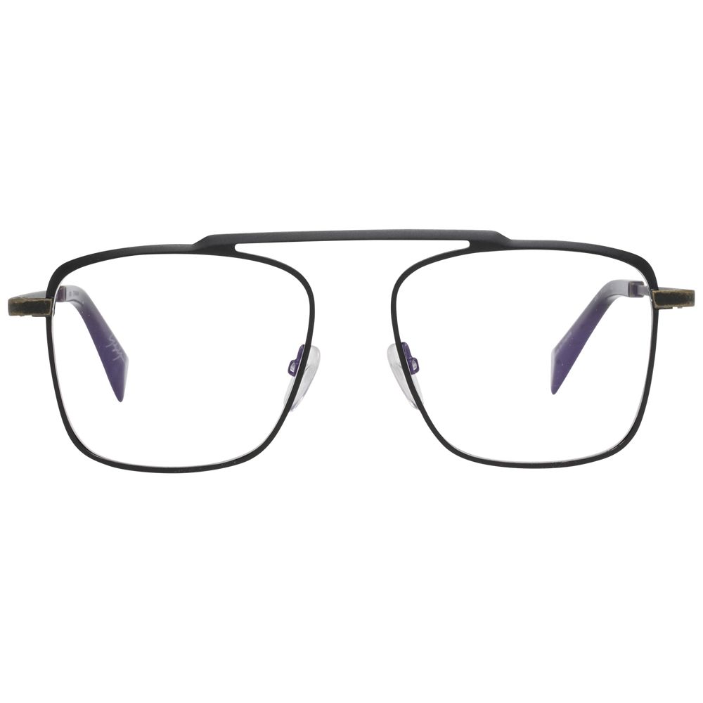 Yohji Yamamoto Black Men Optical Frames - ACCEXO