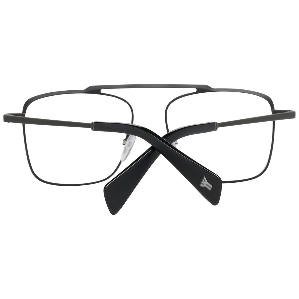 Yohji Yamamoto Black Men Optical Frames - ACCEXO
