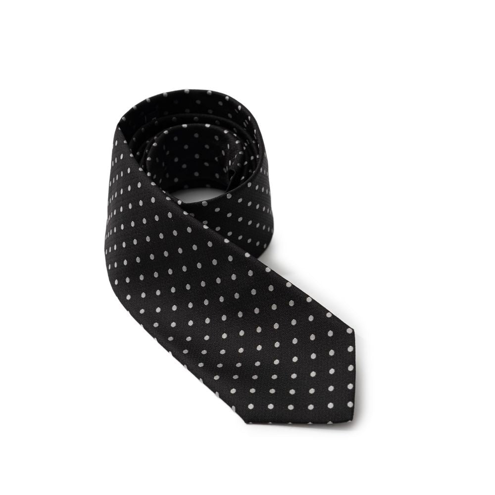 Dolce & Gabbana Black Silk Ties & Bowty - ACCEXO