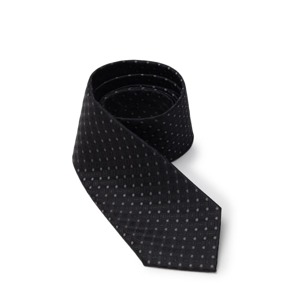 Dolce & Gabbana Black Silk Ties & Bowty - ACCEXO