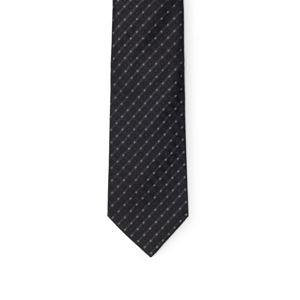 Dolce & Gabbana Black Silk Ties & Bowty - ACCEXO