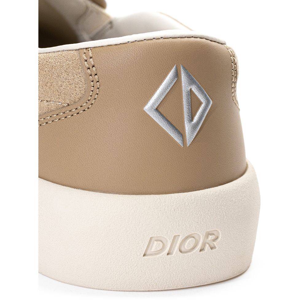 Dior Beige Leather Sneaker - ACCEXO