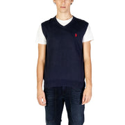 U.S. POLO ASSN. Blue Cotton Waistcoat