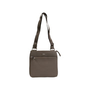 Hugo Boss Green Leather Messenger Bag - ACCEXO