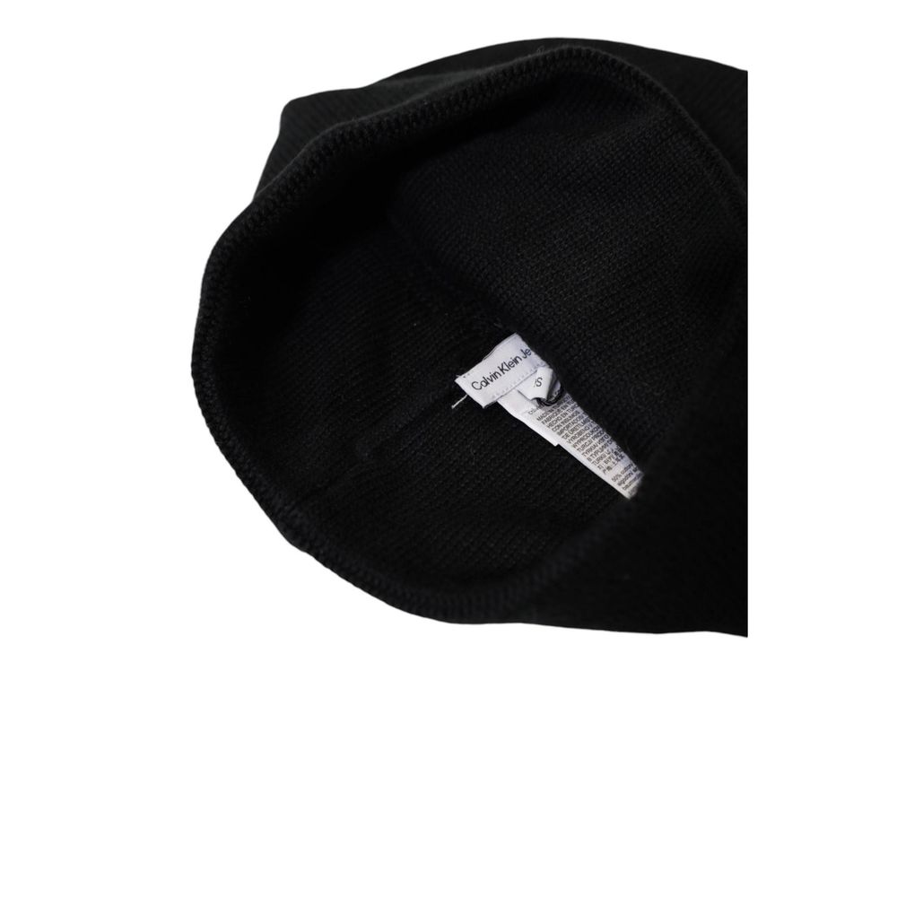Calvin Klein Black Cotton Hat - ACCEXO