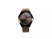 Michael Kors Slim Runway Brown Stainless Steel Watch MK3418