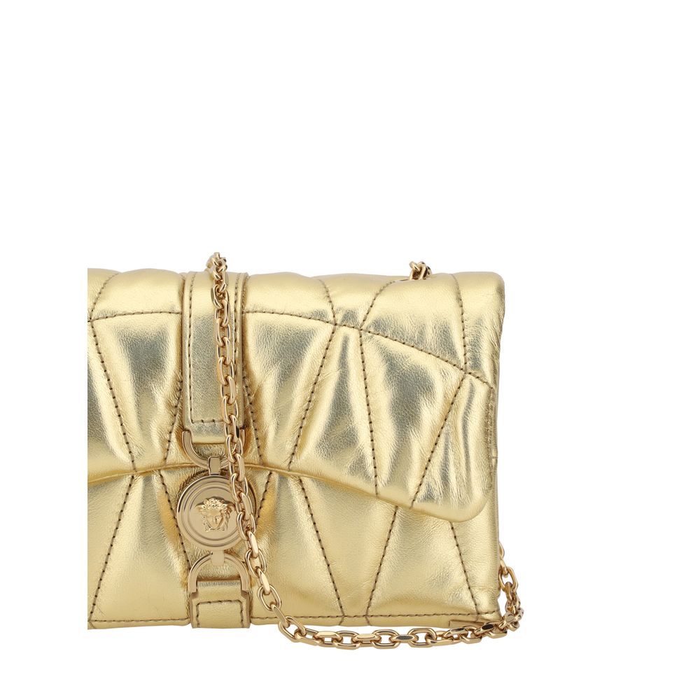 Versace Lambskin Kleio Mini Shoulder Bag - ACCEXO