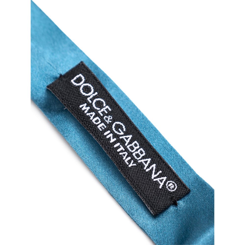 Dolce & Gabbana Blue Silk Ties & Bowty - ACCEXO