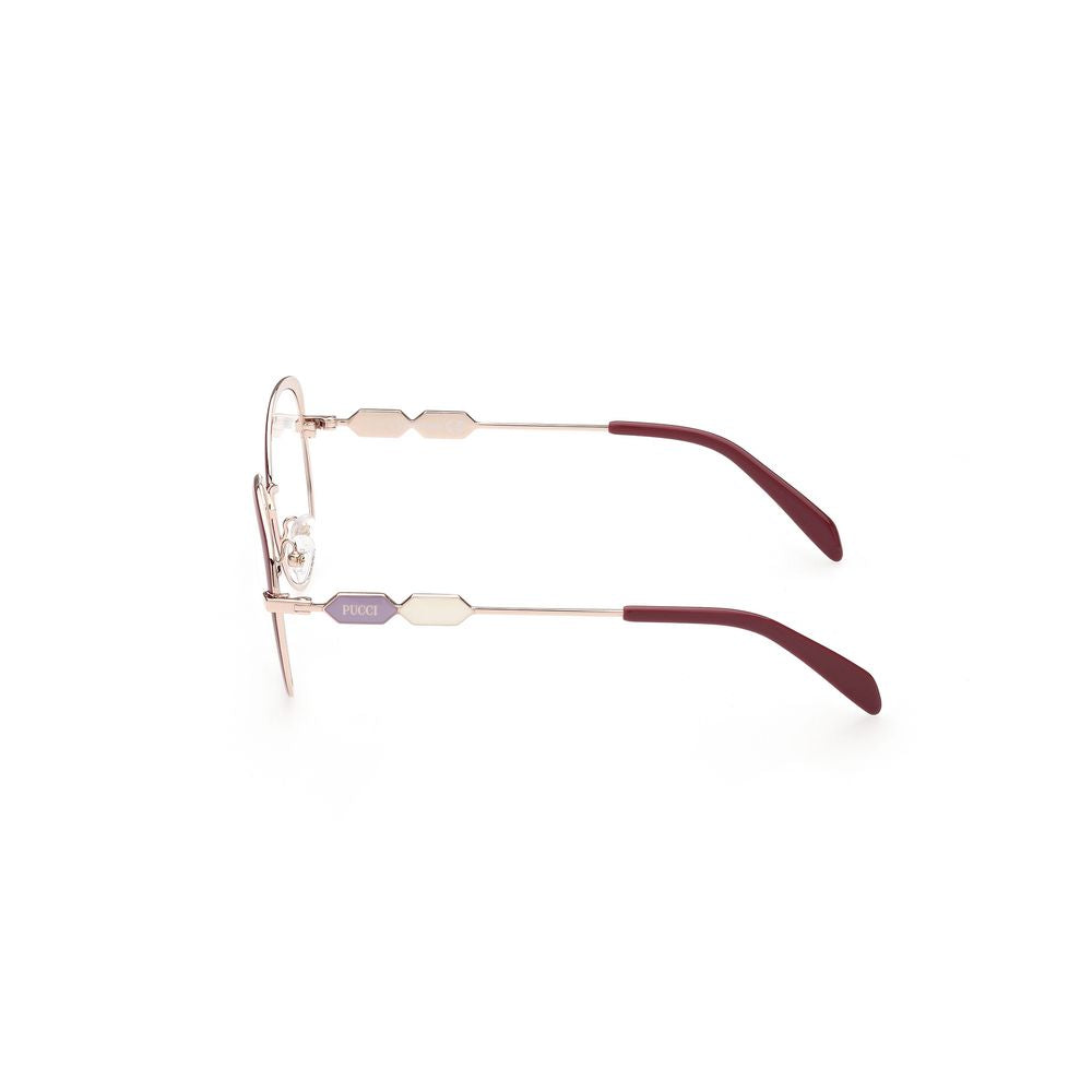 Emilio Pucci Red Metal Frames - ACCEXO