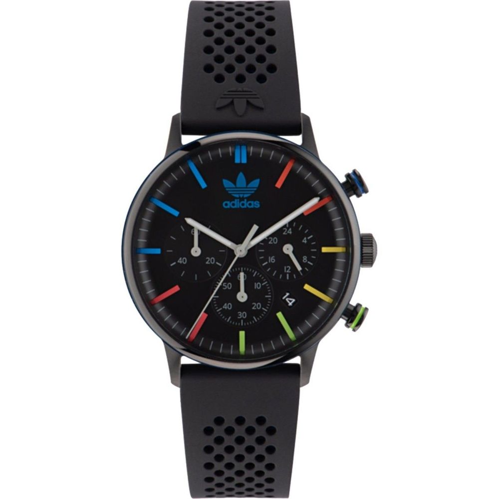 Adidas Black Synthetic Sport Watch Main image