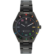 Adidas Black Stainless Steel Watch - ACCEXO