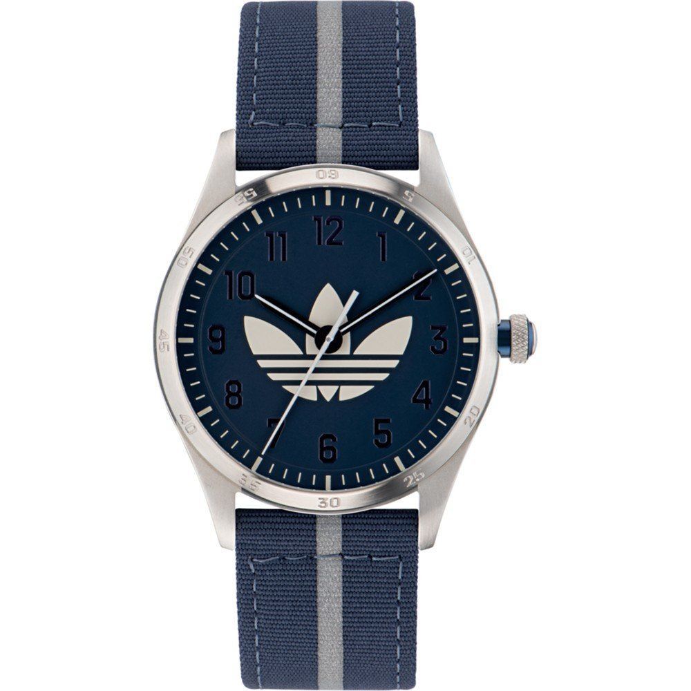 Adidas Blue Fabric Sport Watch Main image