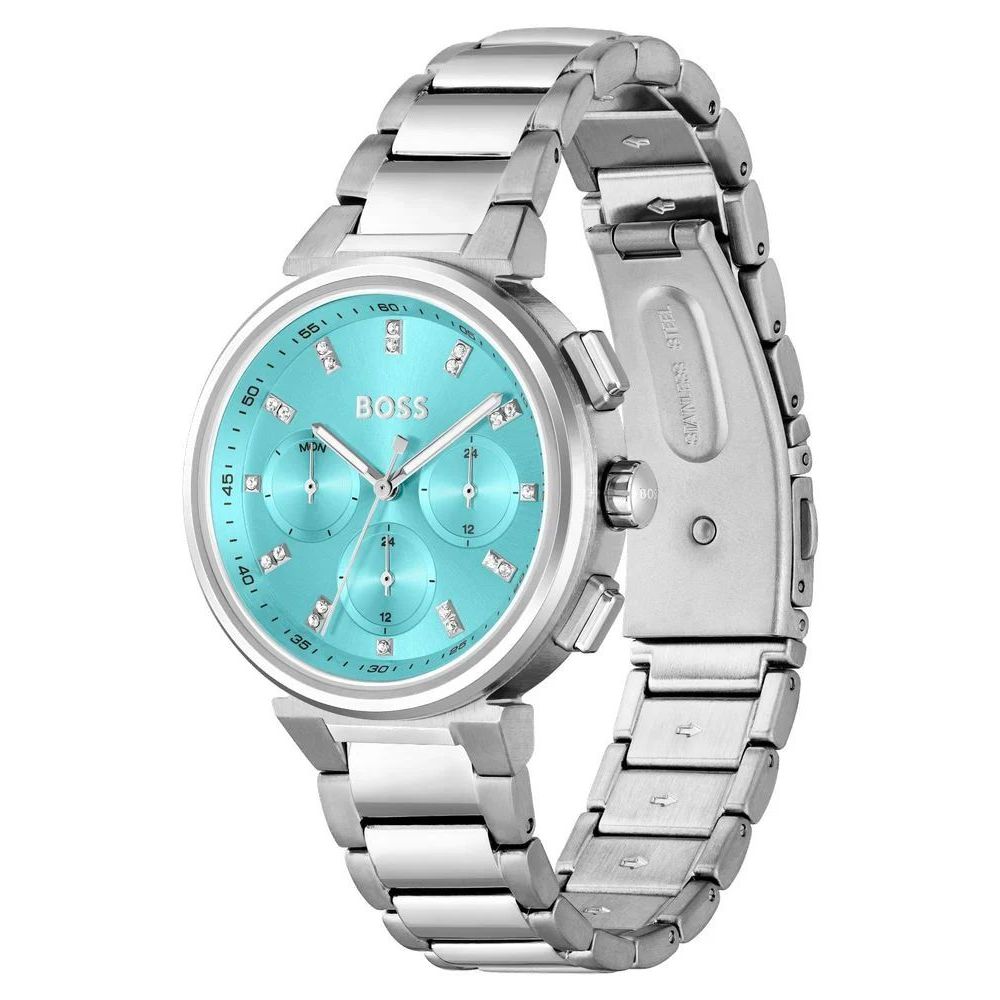 Hugo Boss Silver Stainless Steel Watch - ACCEXO