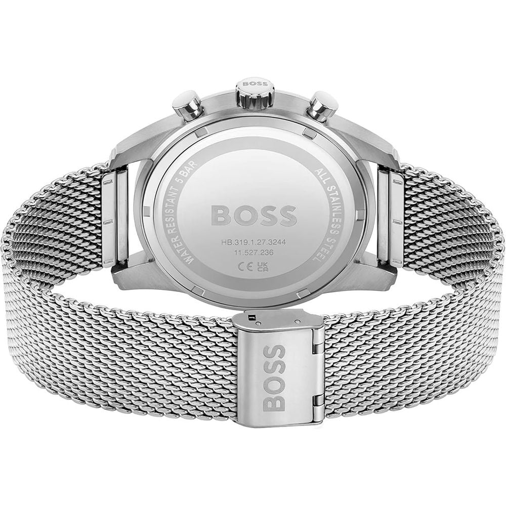 Hugo Boss Silver Stainless Steel Watch - ACCEXO