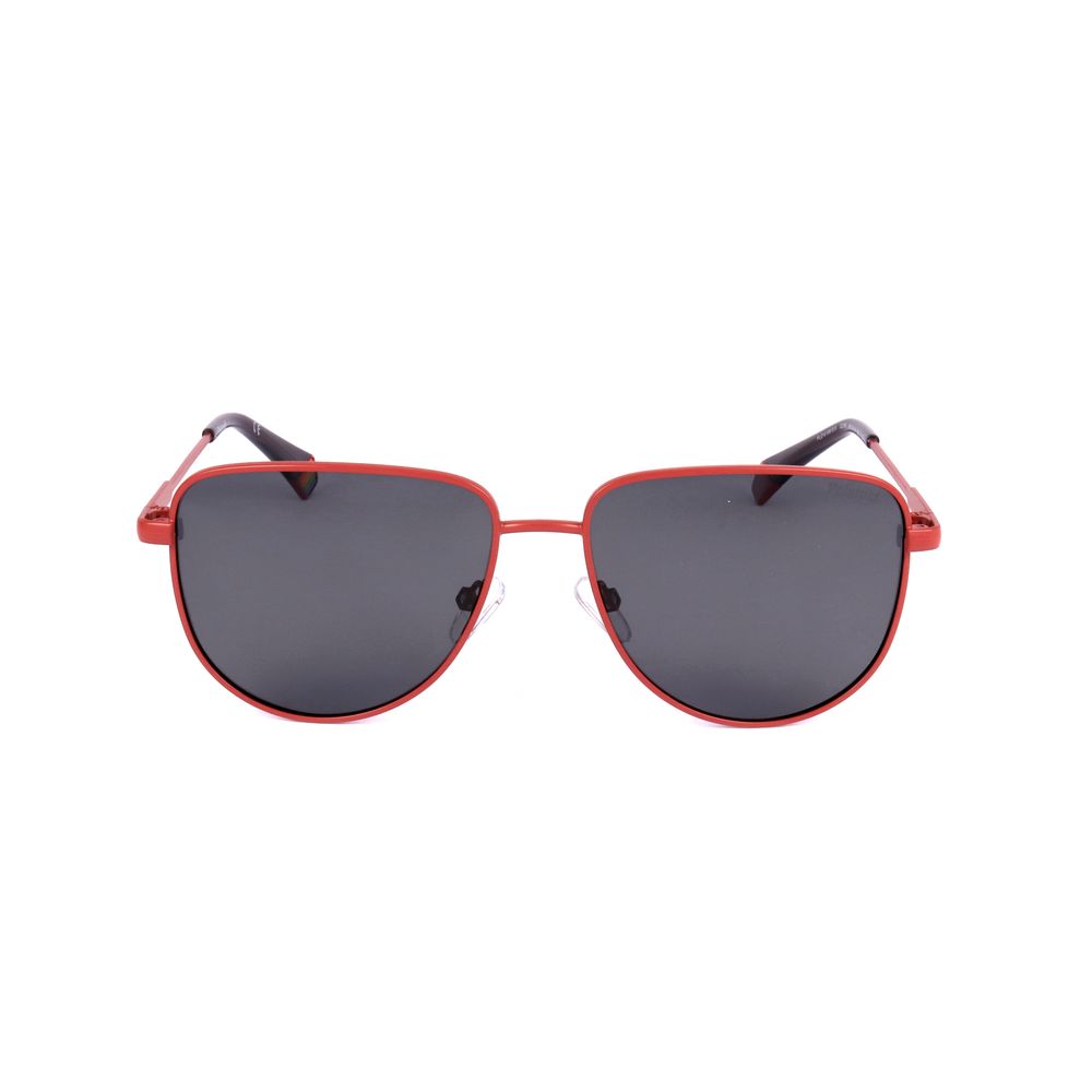 Polaroid Orange Stainless Steel Sunglasses - ACCEXO