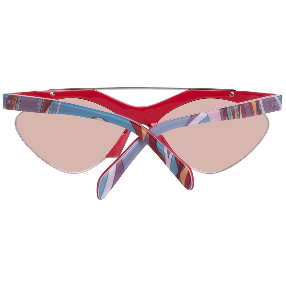 Emilio Pucci Red Metal Sunglasses - ACCEXO