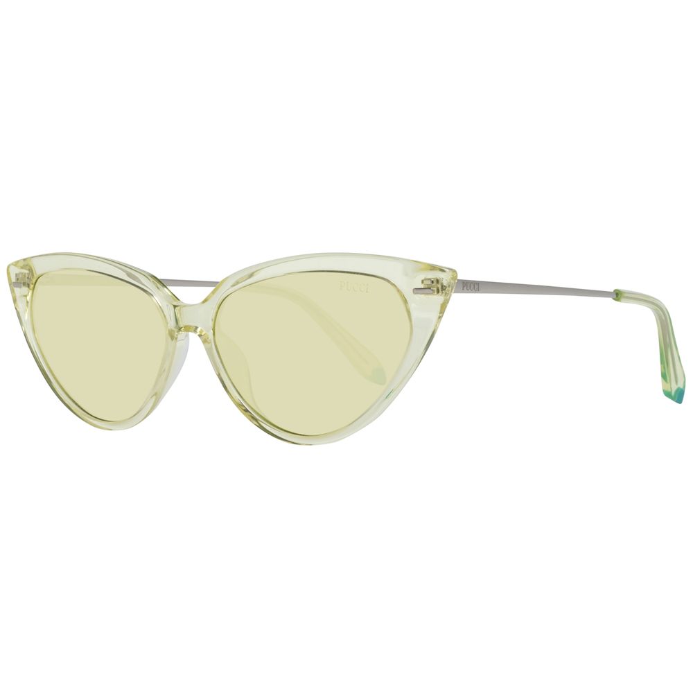 Emilio Pucci Yellow Metal Sunglasses - ACCEXO